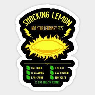 Shocking Lemon v5 Sticker